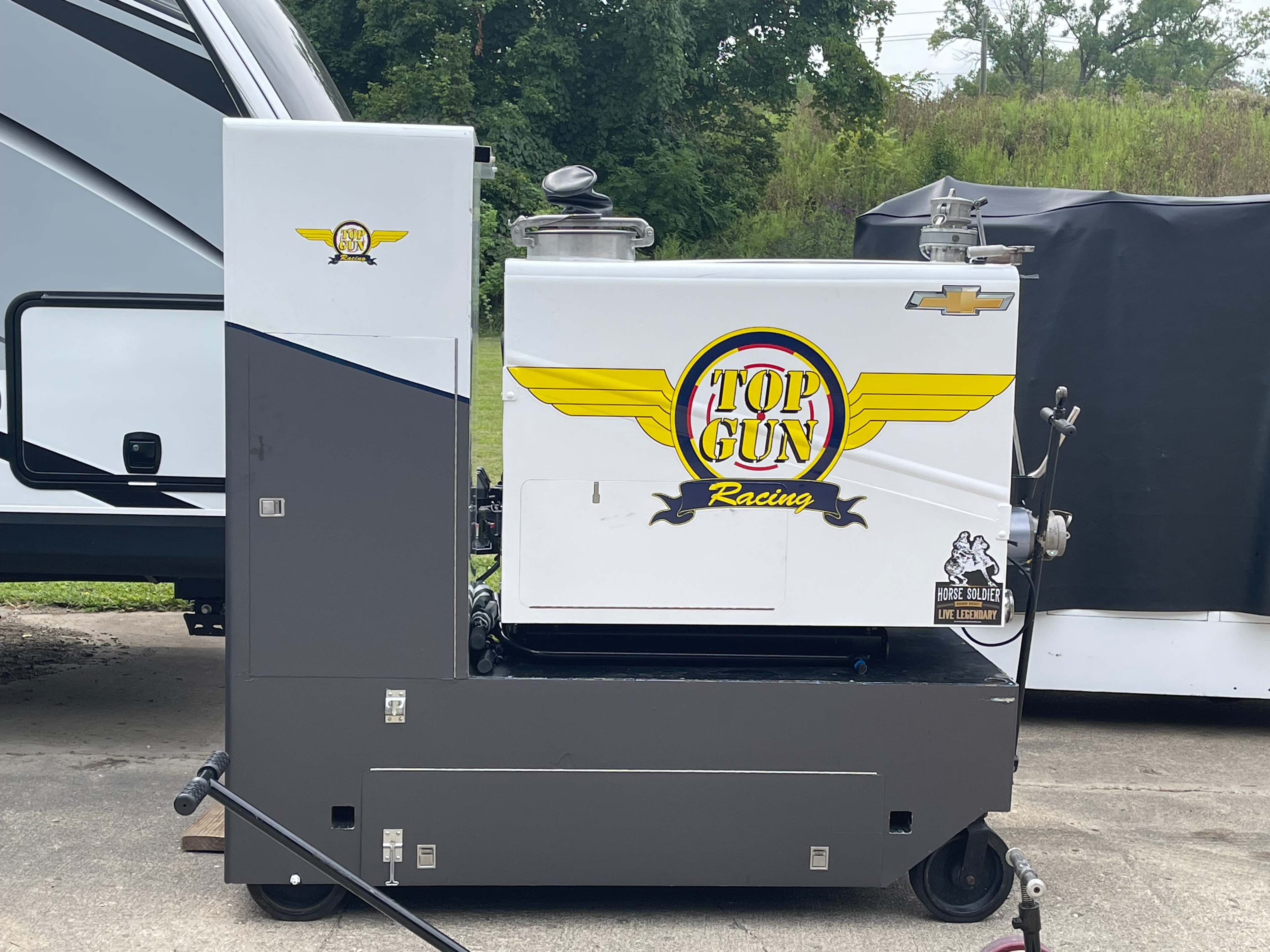 Custom Wraps and Graphics for Pit Equipment