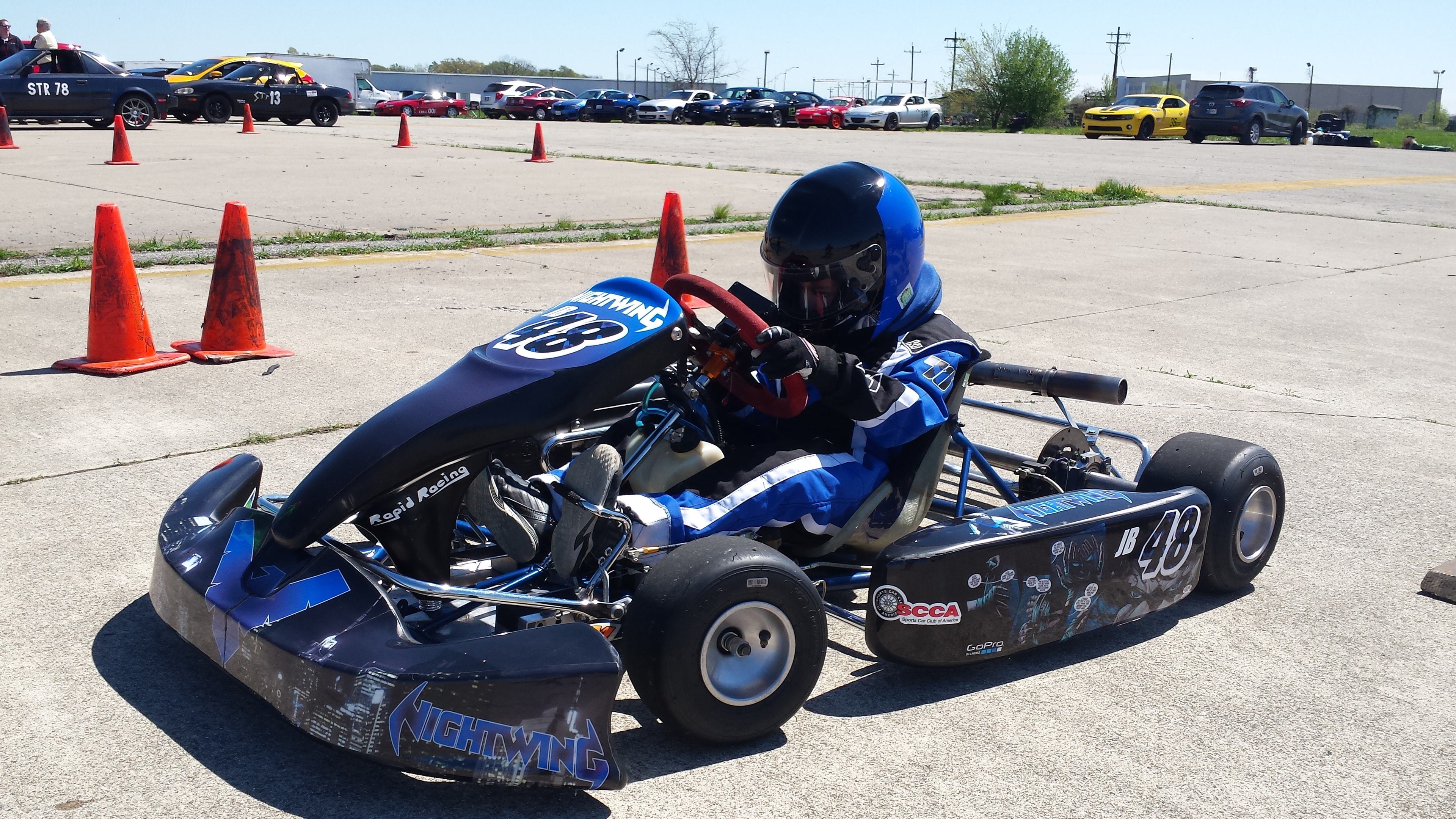 Custom Kart Wrap — Nightwing #48