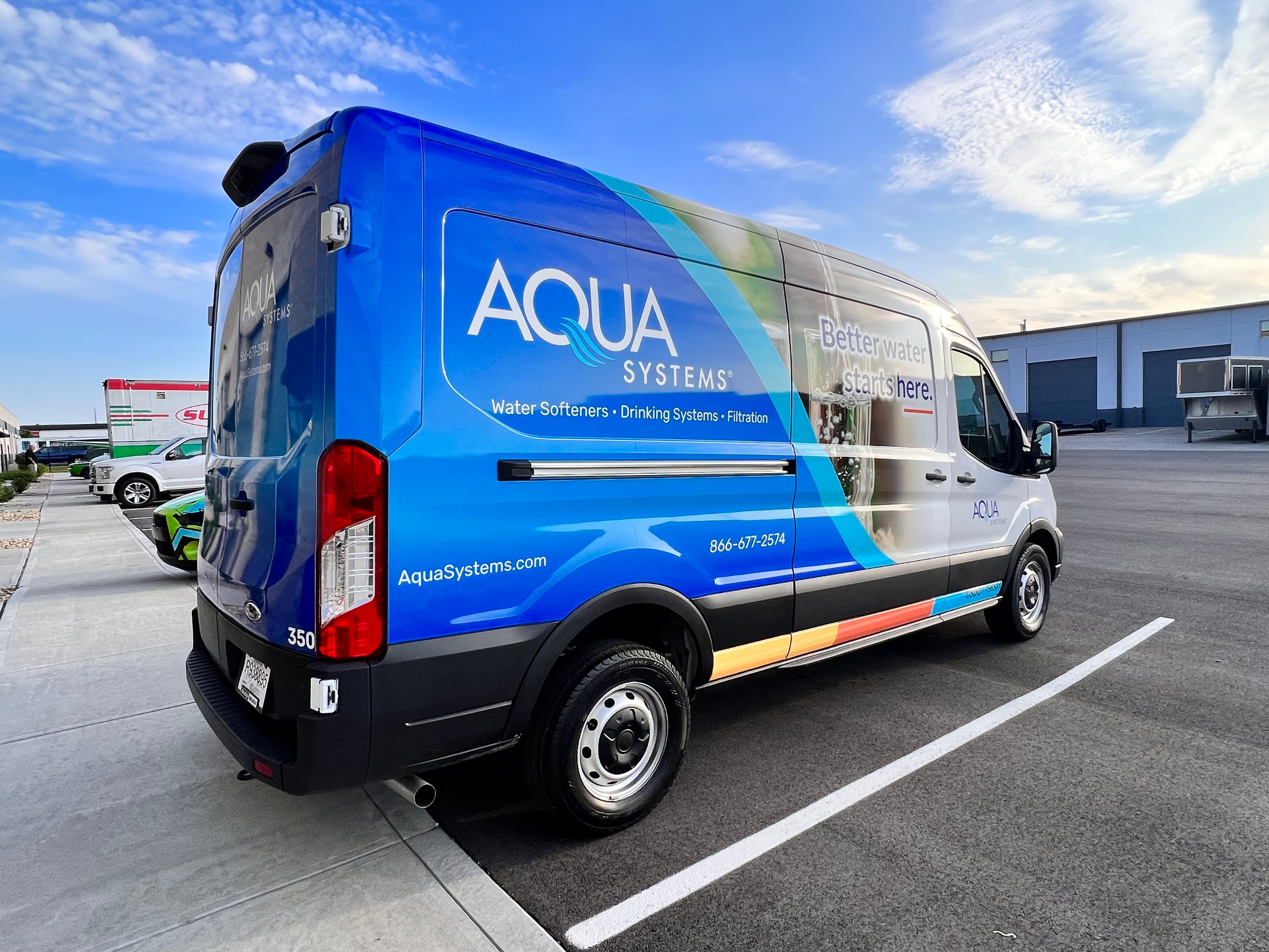 Aqua Systems — Fleet Graphics Package