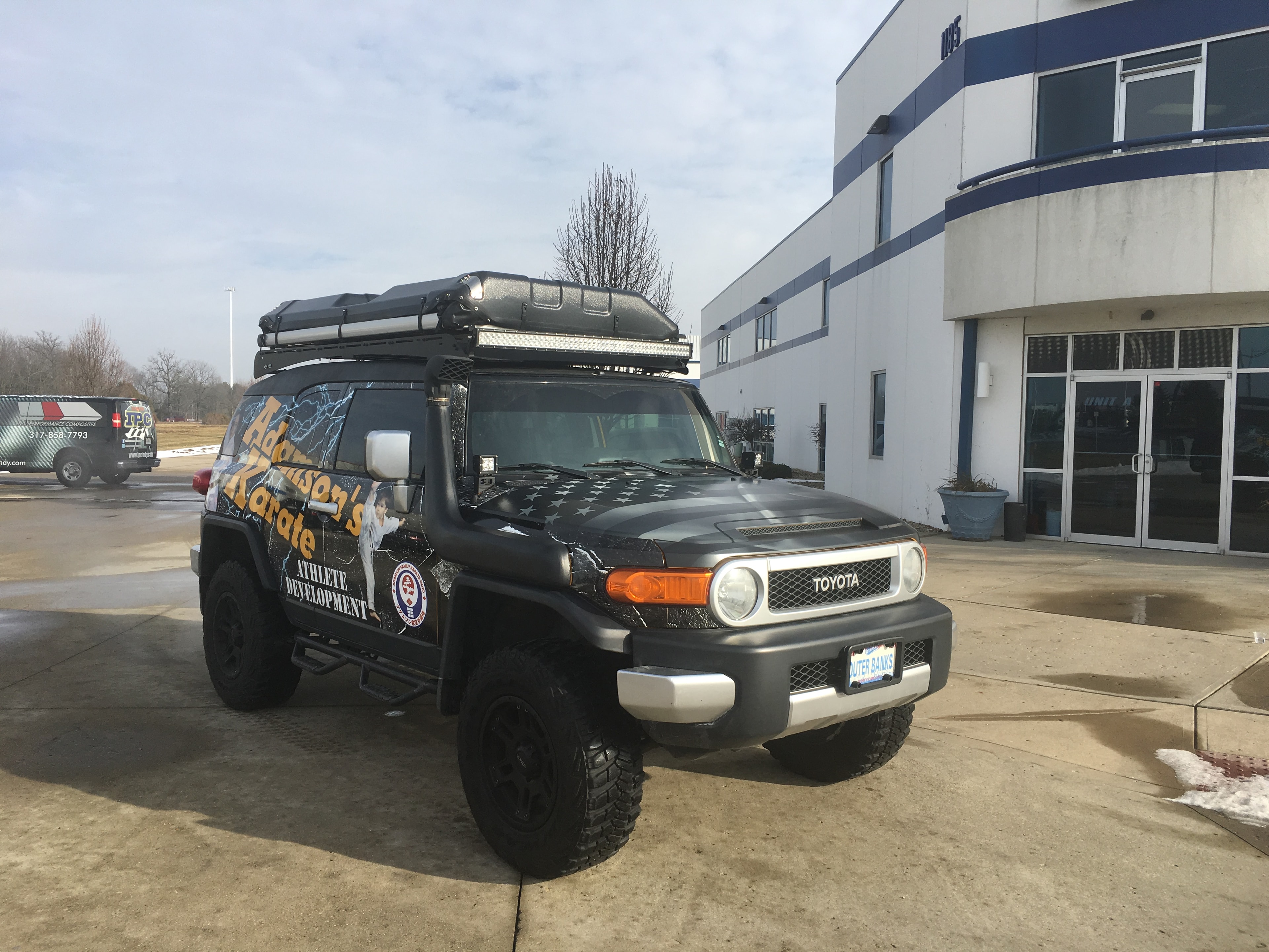 Adamson's Karate — Toyota FJ Cruiser Full Wrap